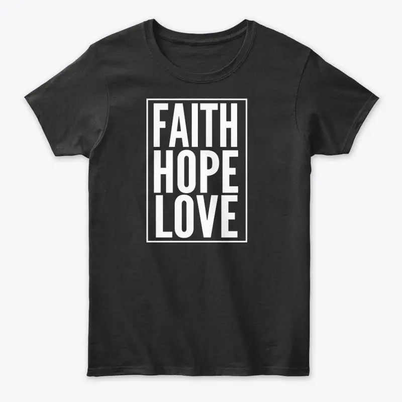 Faith hope love ,Motivation quote